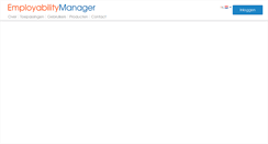 Desktop Screenshot of employabilitymanager.com