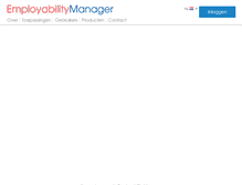 Tablet Screenshot of employabilitymanager.com